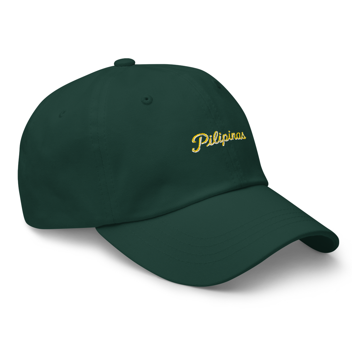 Modern Script + Sun - Cotton Hat - White