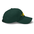 Three Stars & Half-Sun + Script - Cotton Hat - White
