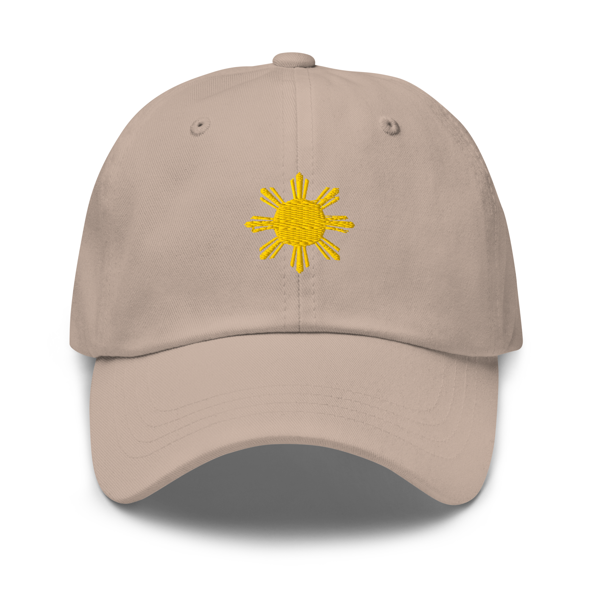 SUN + SCRIPT - cotton hat - Dark Grey