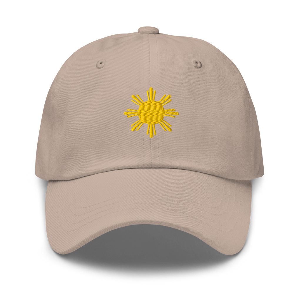 SUN + SCRIPT - cotton hat - Pink