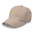 Modern Script + Sun - Cotton Hat - Stone