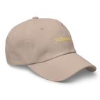 Modern Script + Sun - Cotton Hat - Red
