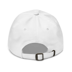 Three Stars & Half-Sun + Script - Cotton Hat - White