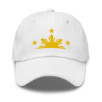 Three Stars & Half-Sun + Script - Cotton Hat - Navy