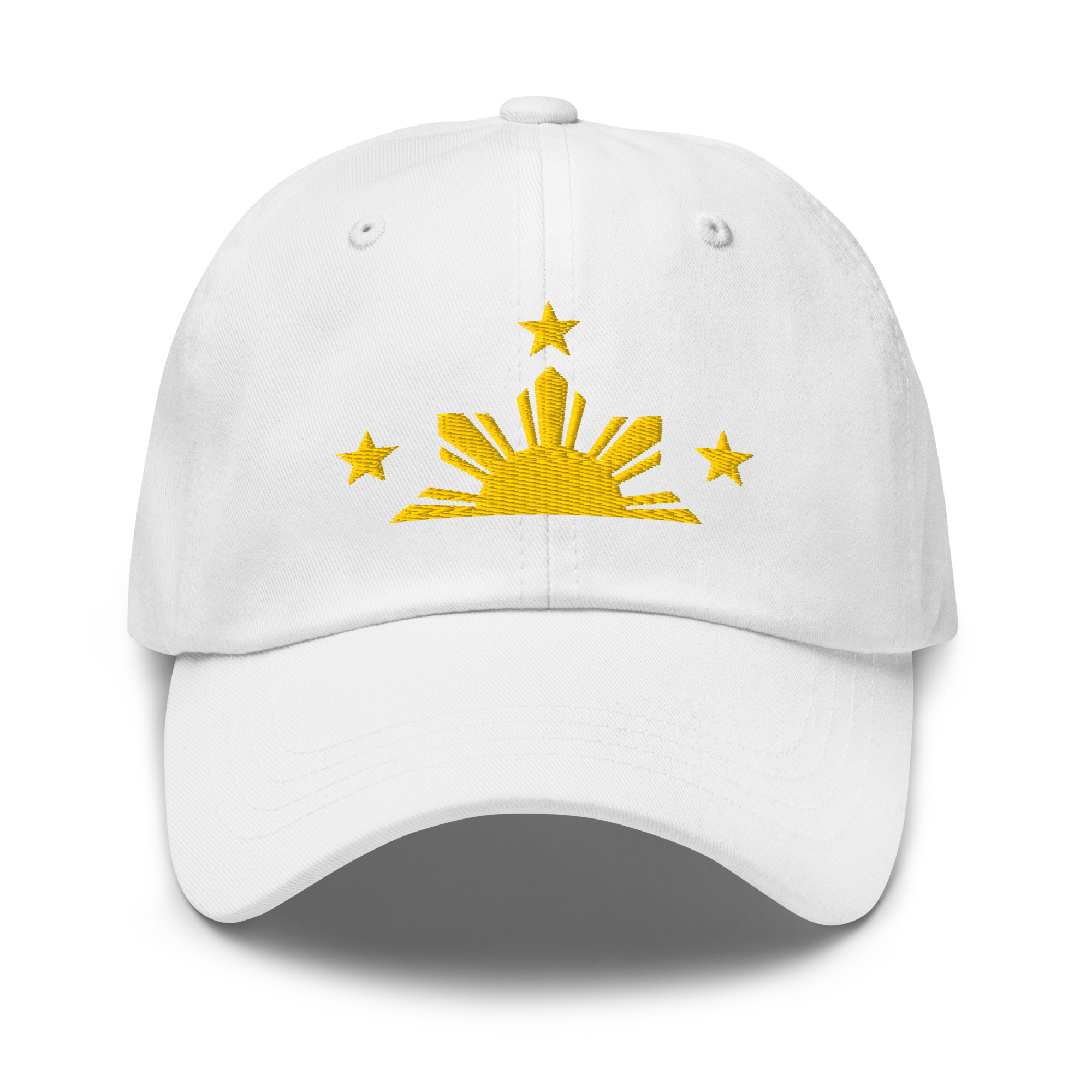 Three Stars & Half-Sun + Script - Cotton Hat - Navy