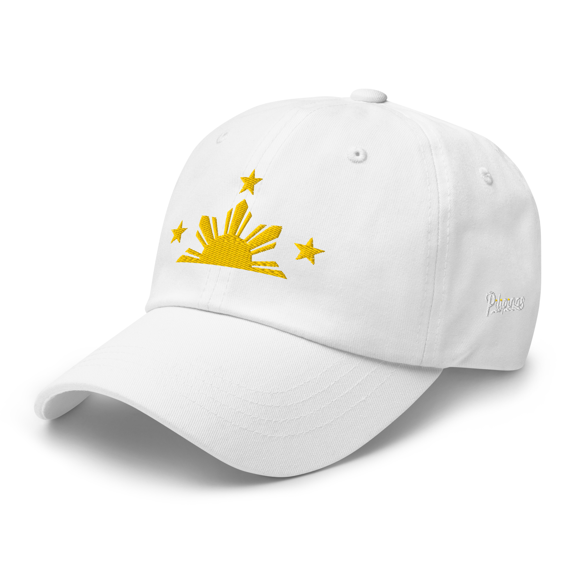 Three Stars & Half-Sun + Script - Cotton Hat - Navy