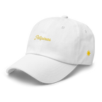 Modern Script + Sun - Cotton Hat - Pink