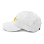 Three Stars & Half-Sun + Script - Cotton Hat - White