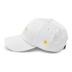 Modern Script + Sun - Cotton Hat - Light Blue