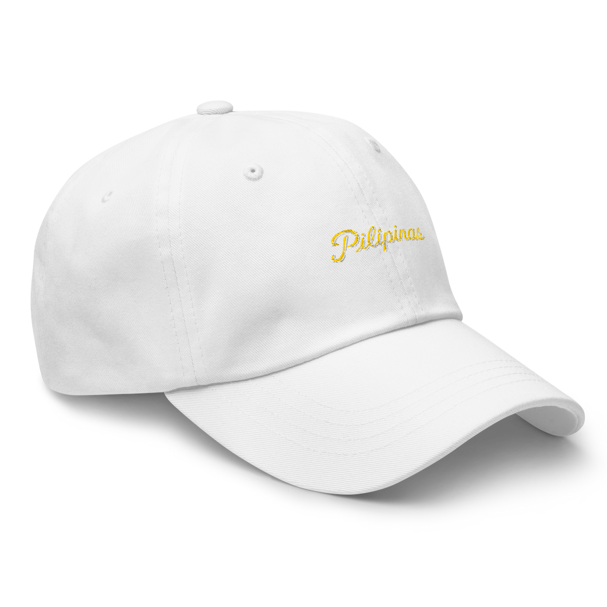 Modern Script + Sun - Cotton Hat - Green Camo