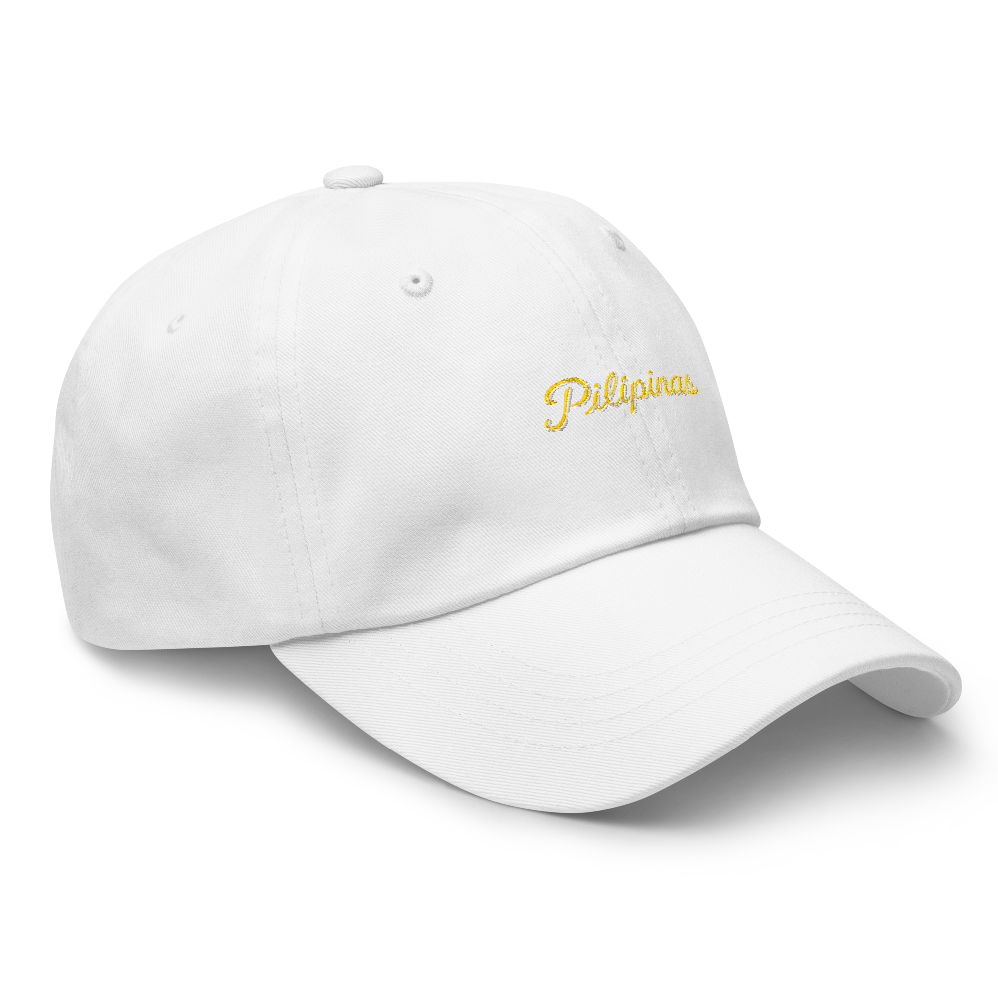 Modern Script + Sun - Cotton Hat - Light Blue