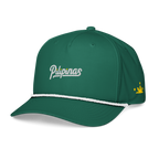 Script + Three Stars & Half-Sun - Rope Hat - Light Blue/White