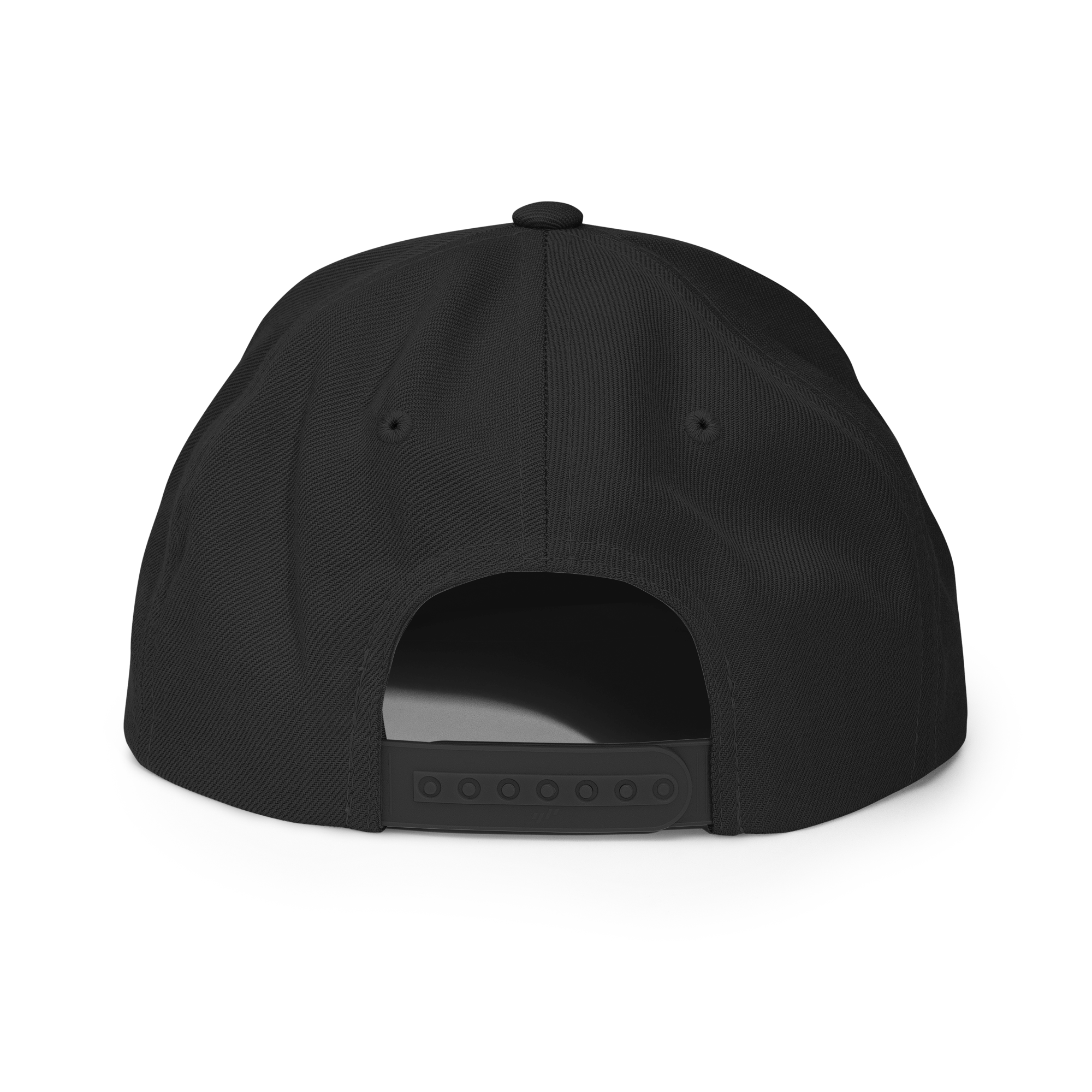 SUN + SCRIPT - wool blend flat bill hat - Dark Green