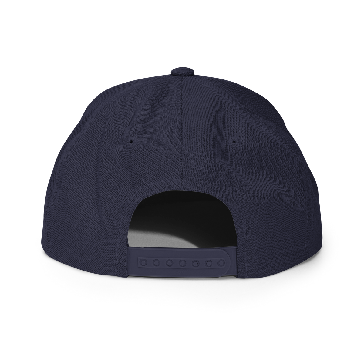 SUN + SCRIPT - wool blend flat bill hat - Heather Grey