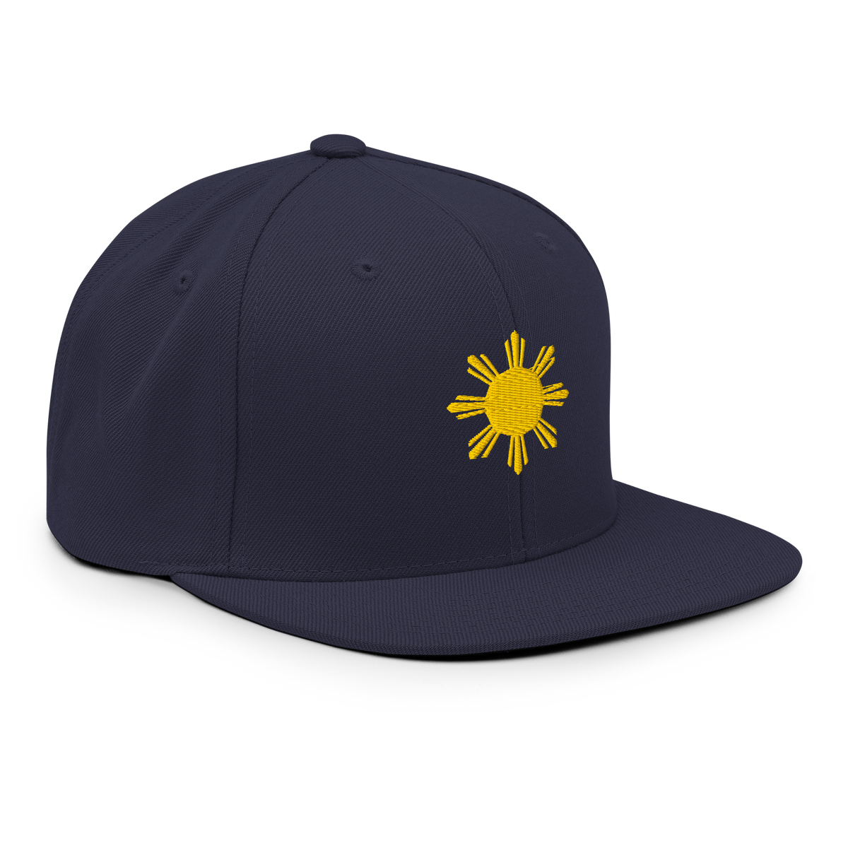 SUN + SCRIPT - wool blend flat bill hat - Green Camo