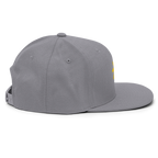 SUN + SCRIPT - wool blend flat bill hat - Dark Navy