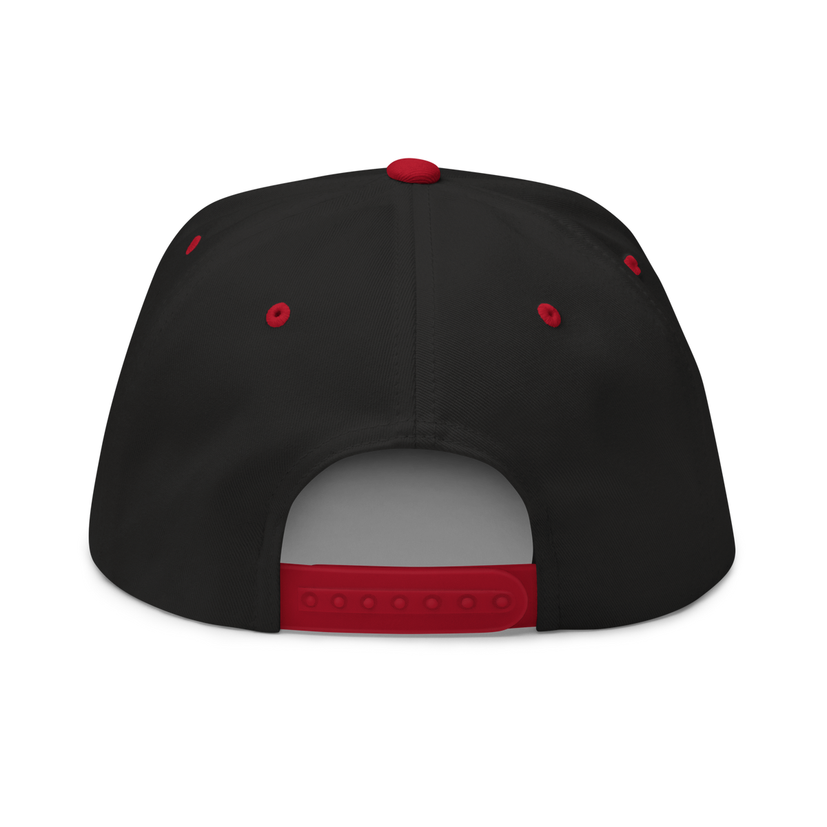 Three Stars & Half-Sun + Script - cotton flat bill hat - Royal Blue