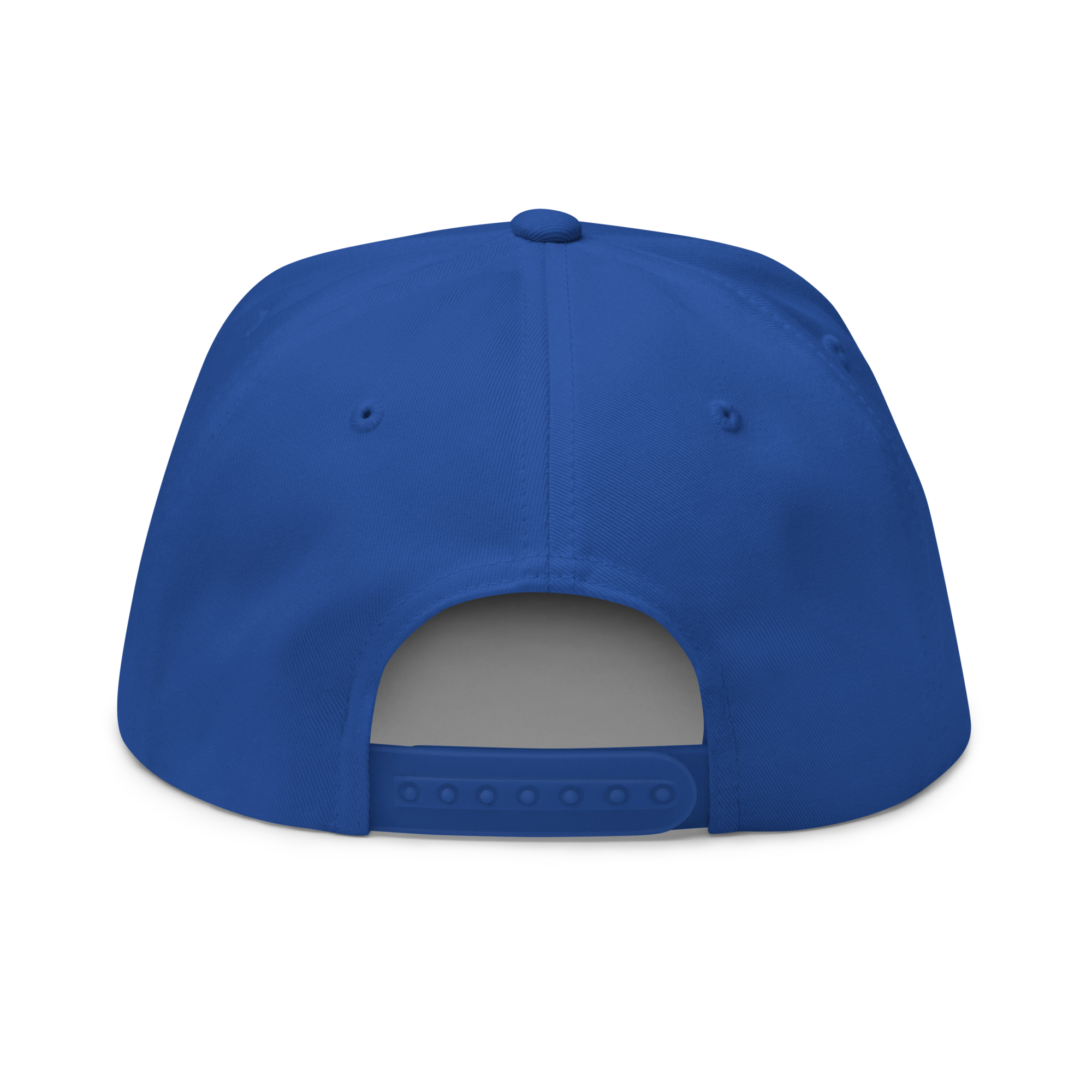 Three Stars & Half-Sun + Script - cotton flat bill hat - Black/Grey