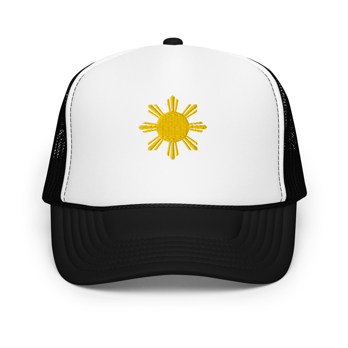 SUN - foam trucker hat - Navy/White