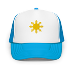SUN - foam trucker hat - Dark Green/White