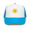 SUN - foam trucker hat - Blue/White
