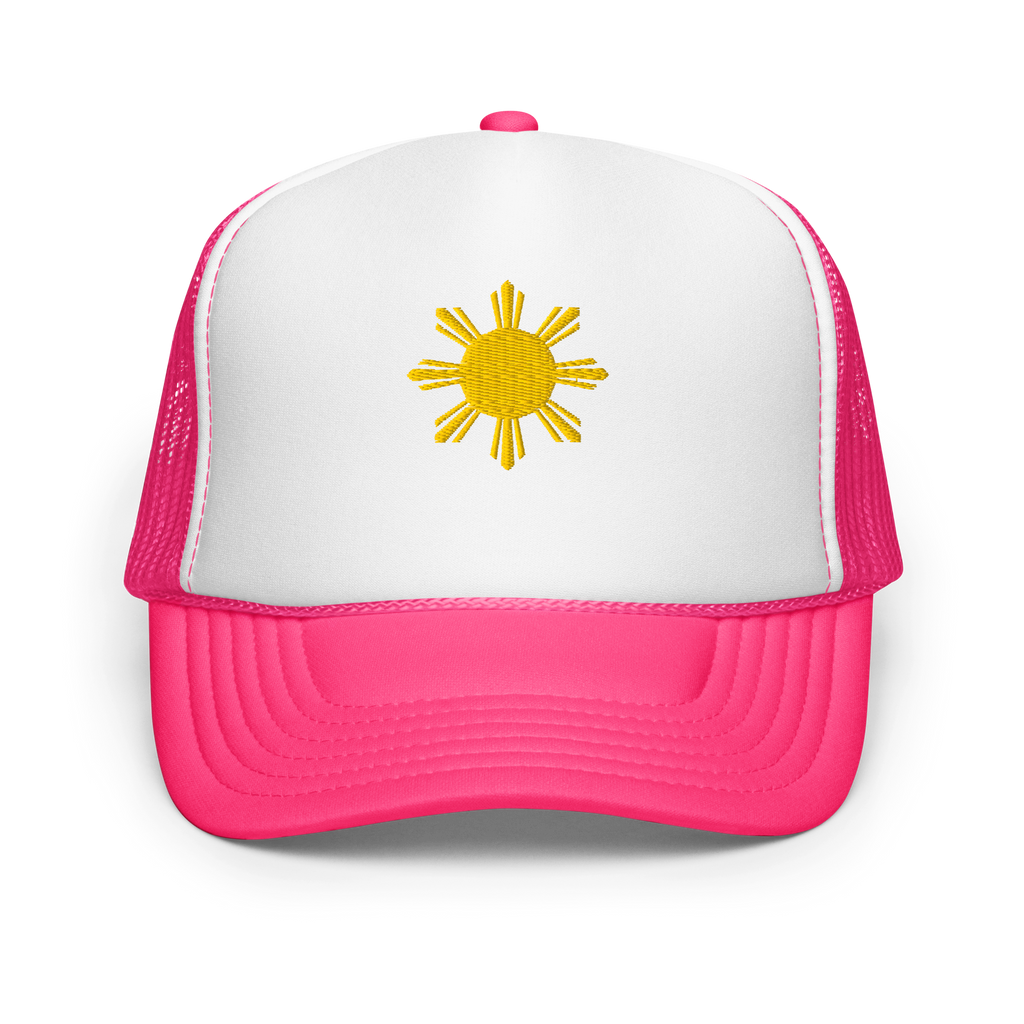 SUN - foam trucker hat - Navy/White