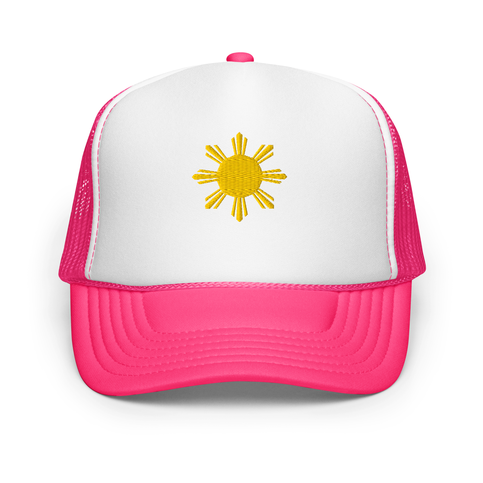 SUN - foam trucker hat - Black