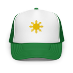 SUN - foam trucker hat - Hot Pink/White