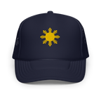 SUN - foam trucker hat - Navy/White