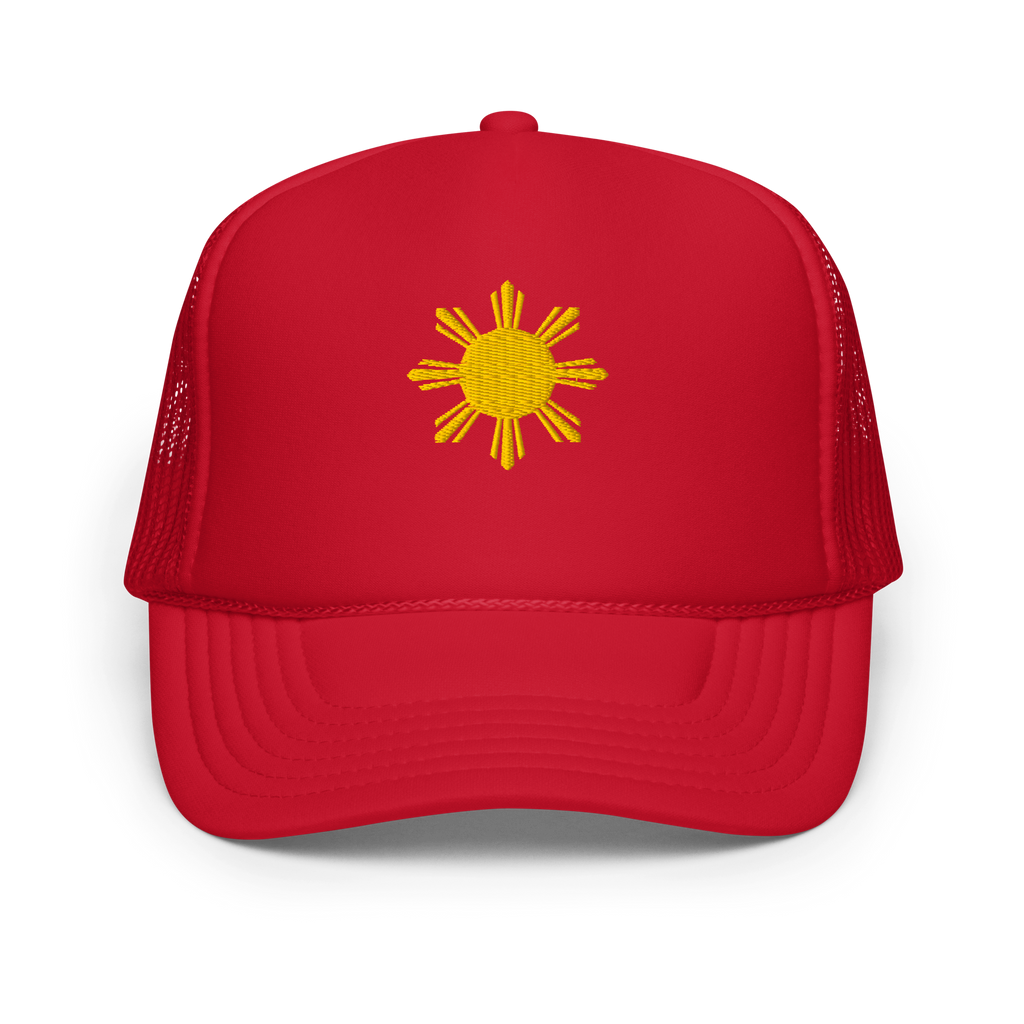SUN - foam trucker hat - Navy/White