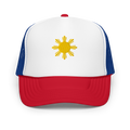 SUN - foam trucker hat - Red/White/Blue