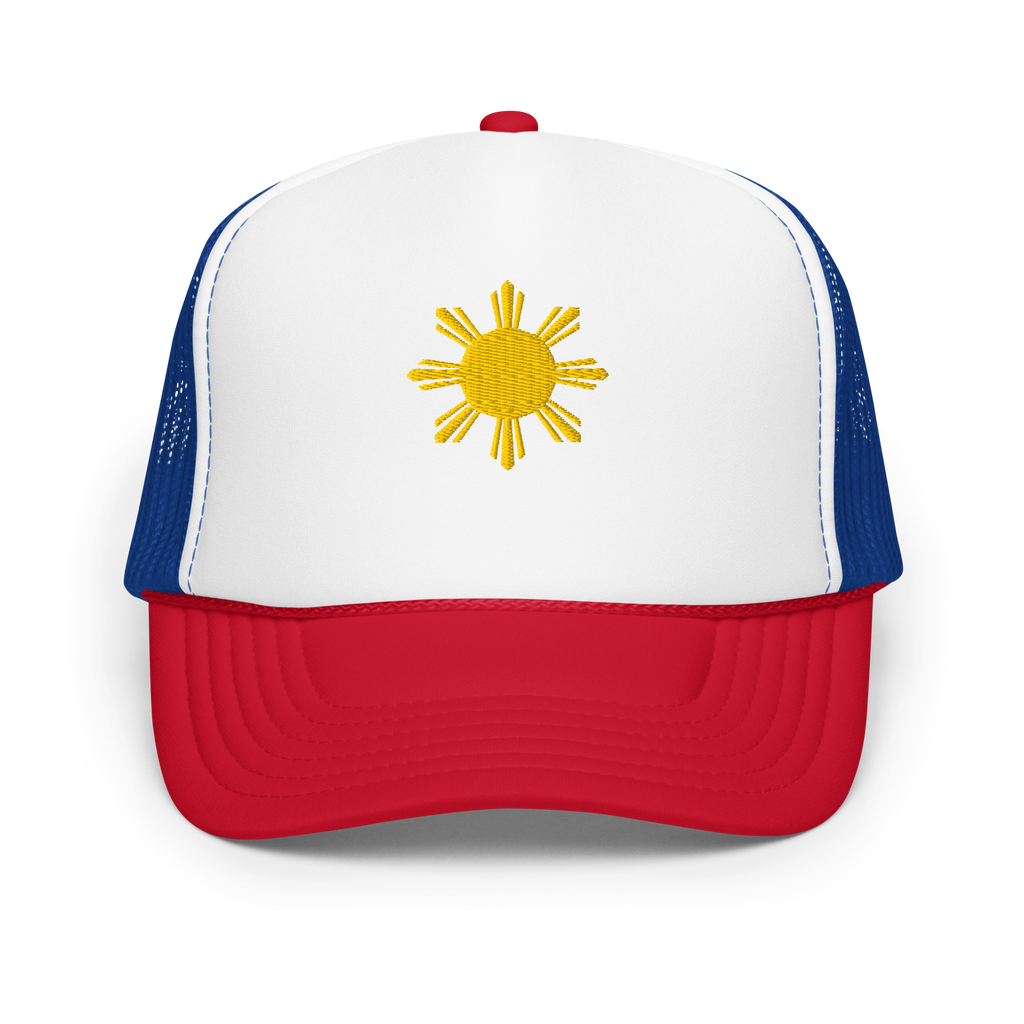 SUN - foam trucker hat - Navy/White