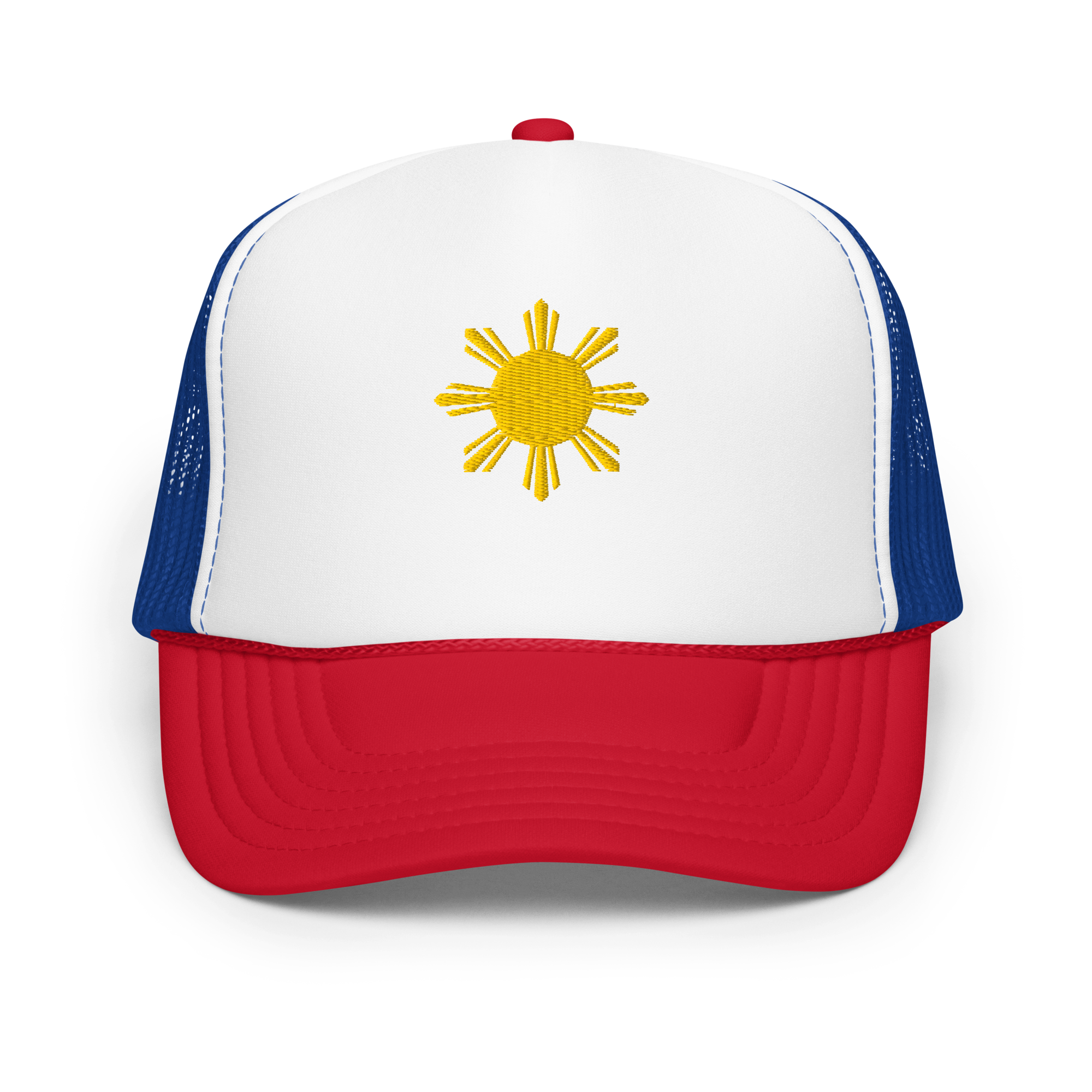 SUN - foam trucker hat - Navy/White