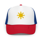 SUN - foam trucker hat - Blue/White