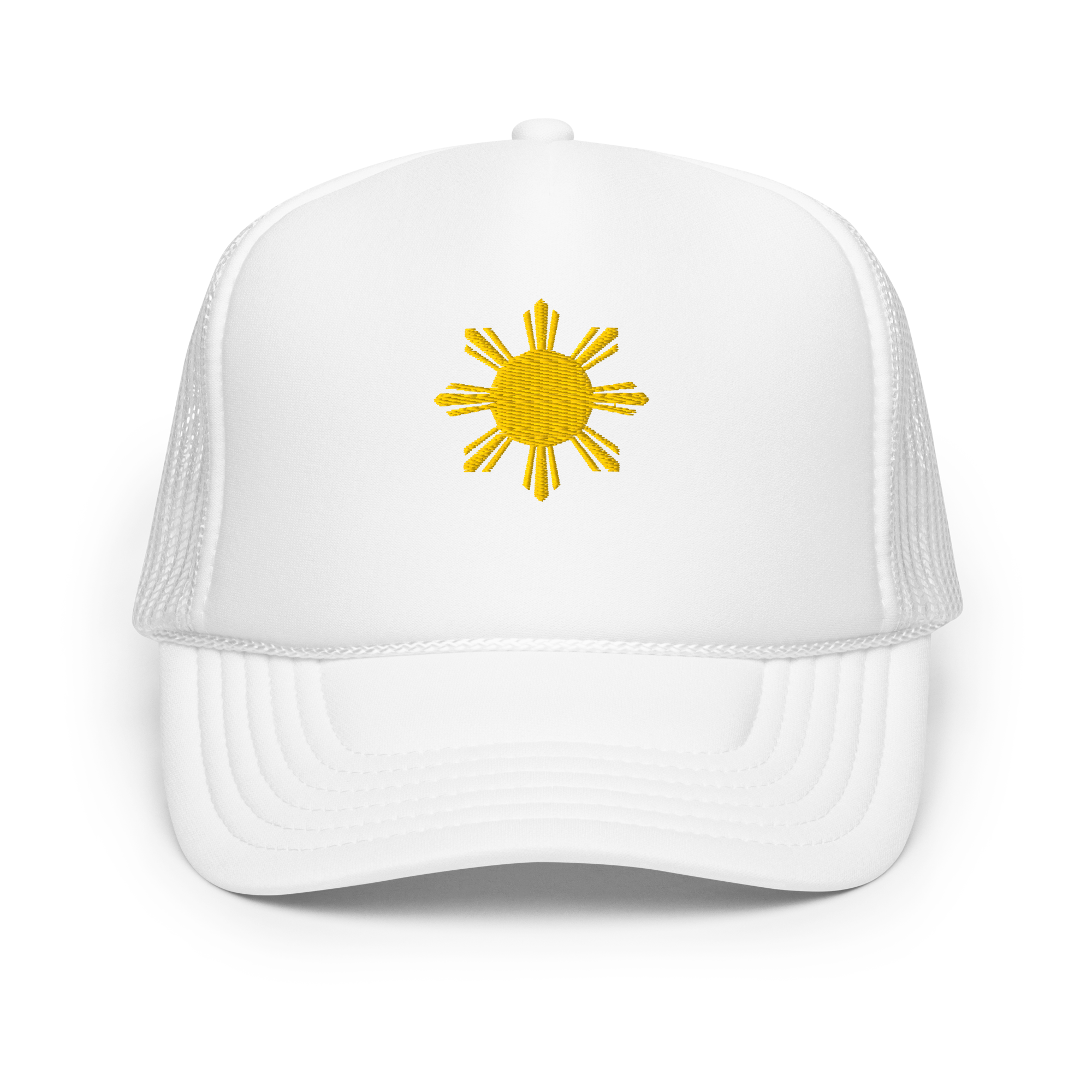 SUN - foam trucker hat - Navy/White