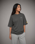 SCRIPT + SUN OVERSIZED TEE - Coal