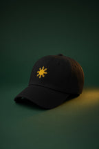 SUN - cotton hat - Black