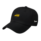 Yellow Gold Jeepney + Pilipinas Script on cotton hat - Navy
