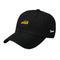 Yellow Gold Jeepney + Script - Cotton Hat - Black
