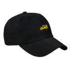 Yellow Gold Jeepney + Pilipinas Script on cotton hat - Dark Green
