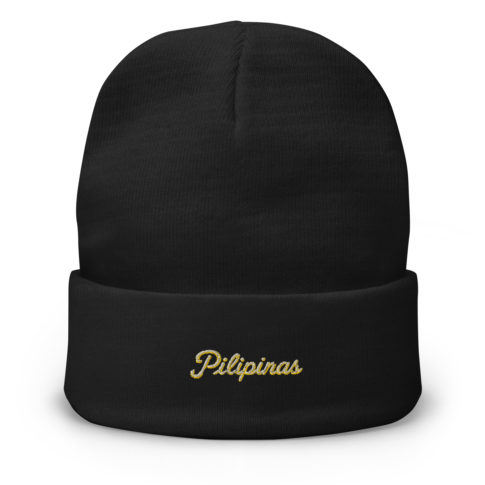 Modern Script Beanie - Black