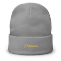 Modern Script Beanie - Gray