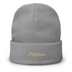 Modern Script Beanie - Red