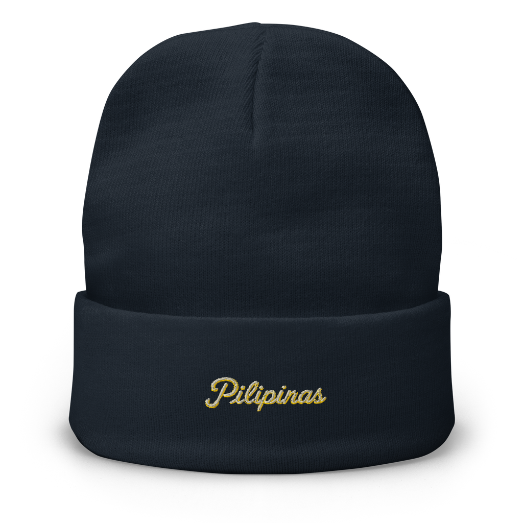Modern Script Beanie - Gray