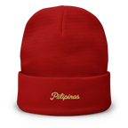 Modern Script Beanie - Dark Green