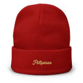 Modern Script Beanie - Red