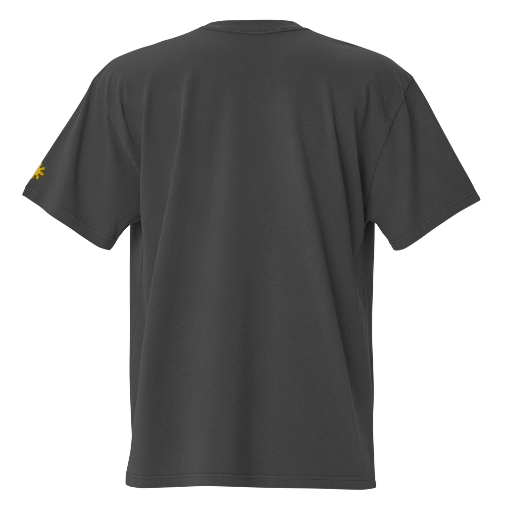 SCRIPT + SUN OVERSIZED TEE - Coal