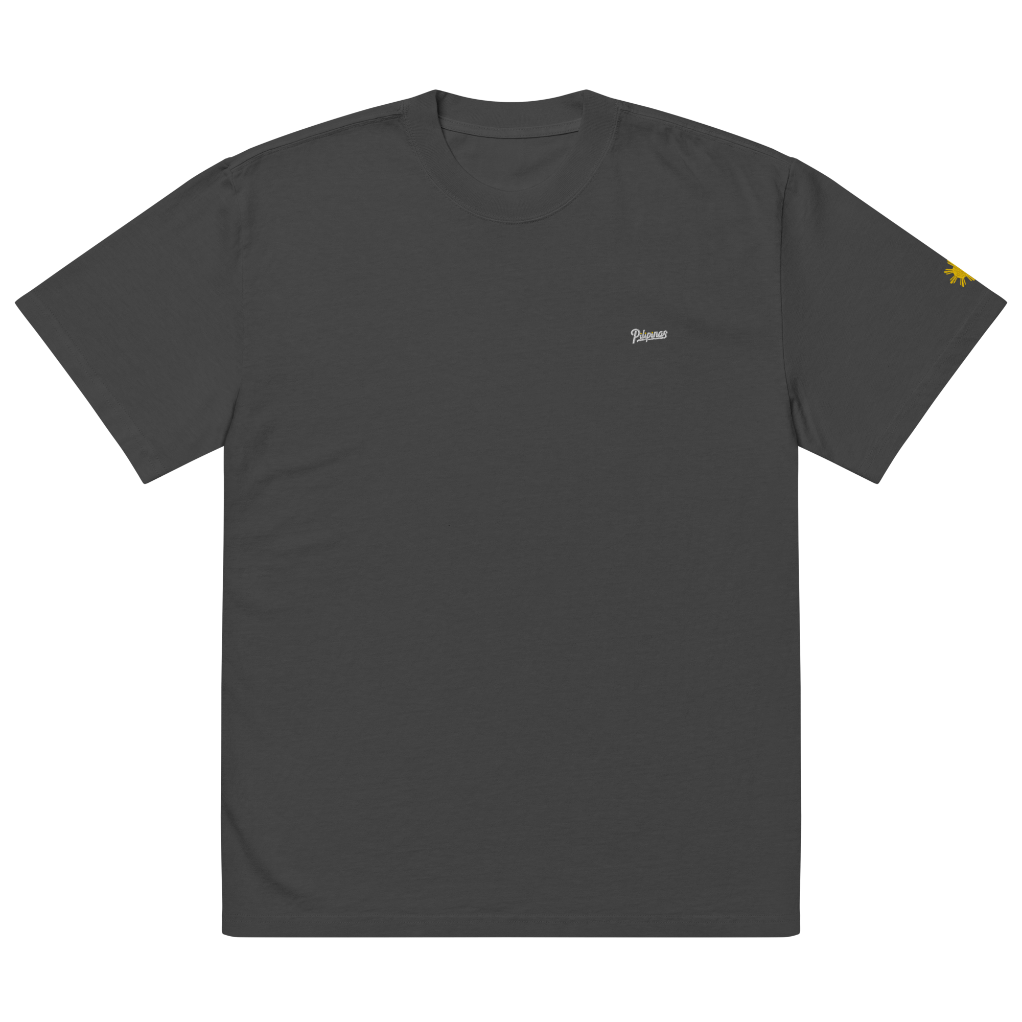 SCRIPT + SUN OVERSIZED TEE - Indigo