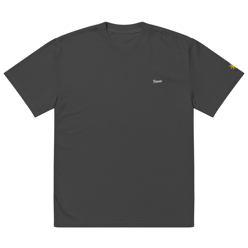 SCRIPT + SUN OVERSIZED TEE - Coal