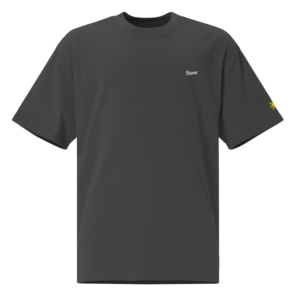 SCRIPT + SUN OVERSIZED TEE - Coal